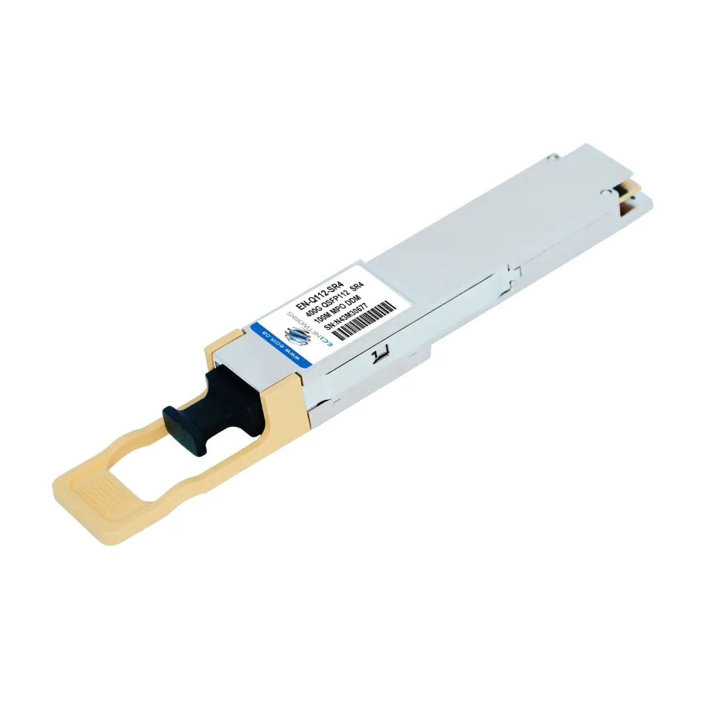 [EN-QDD-SR4.2] 400G QSFP-DD BIDI Multimode Transceiver, 400GBASE-SR4.2 SRBD, MPO, 100m