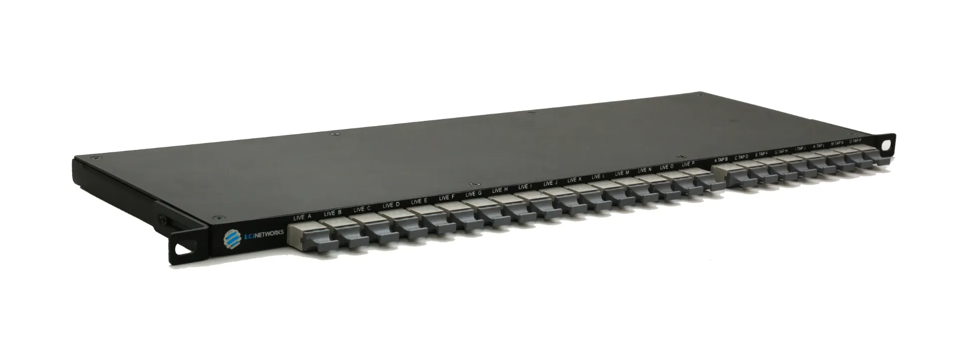 [EN-TPSTCK8L100G-M73] TAPstack w/t EIGHT Links TAPs MMF, MTP, Split ratio 70/30, Slim 1/3U