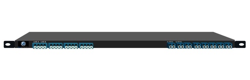 [EN-TPSTCK8L400G-S82] TAPstack w/t EIGHT Links 400G TAPs SMF, LC, Split ratio of 80/20, Slim 1/3U